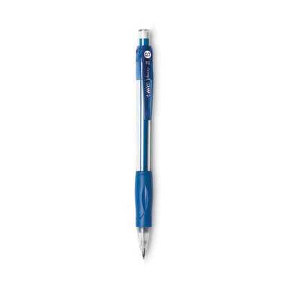 Velocity Original Mechanical Pencil, 0.7 Mm, Hb (#2), Black Lead, Blue Barrel, Dozen