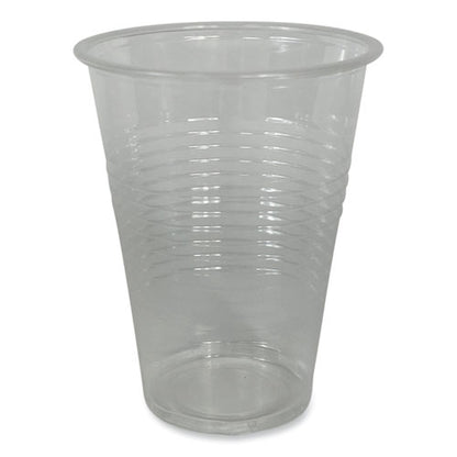 Translucent Plastic Cold Cups, Individually Wrapped, 9 Oz, Polypropylene, 1,000/carton