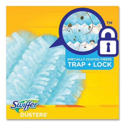 Dusters Refill, Dust Lock Fiber, Blue, Gain Original Scent, 10/pack