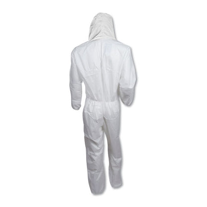 A20 Breathable Particle Protection Coveralls, Zip Closure, 2x-large, White