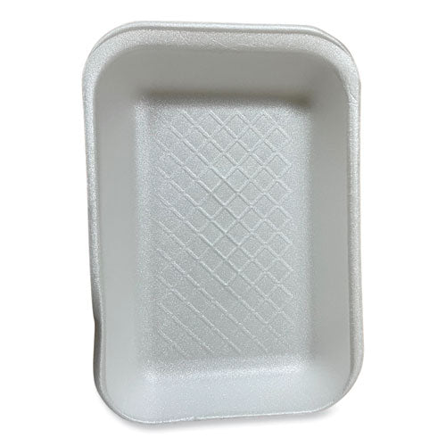 Meat Trays, #2d, 8.56 X 6.1 X 1.2, White, 500/carton