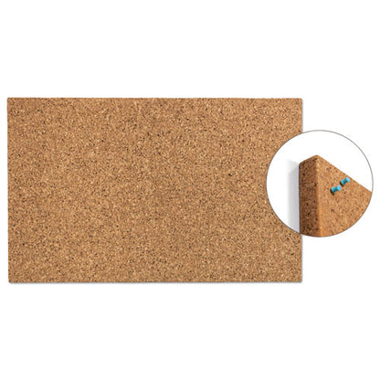 Idesign Frameless Cork Bulletin Board, 24 X 38, Tan Surface