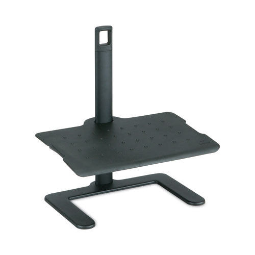 Height-adjustable Footrest, 20.5w X 14.5d X 3.5 To 21.5h, Black