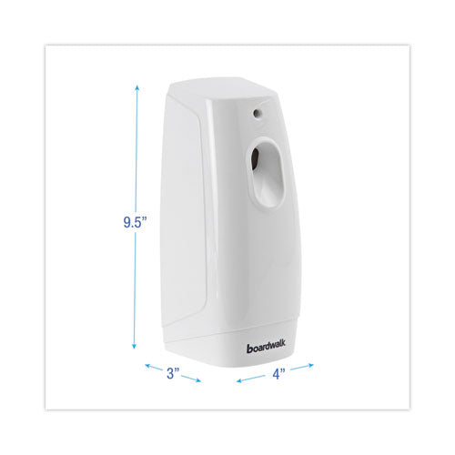 Classic Metered Air Freshener Dispenser, 4" X 3" X 9.5", White