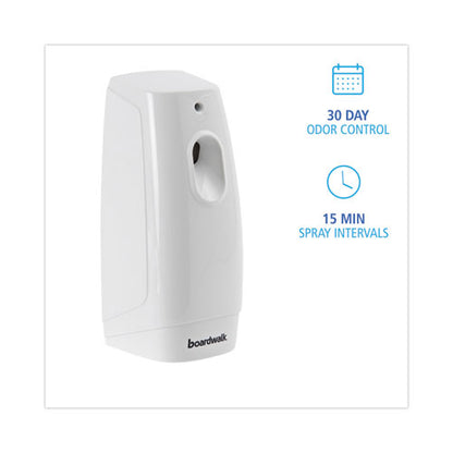 Classic Metered Air Freshener Dispenser, 4" X 3" X 9.5", White