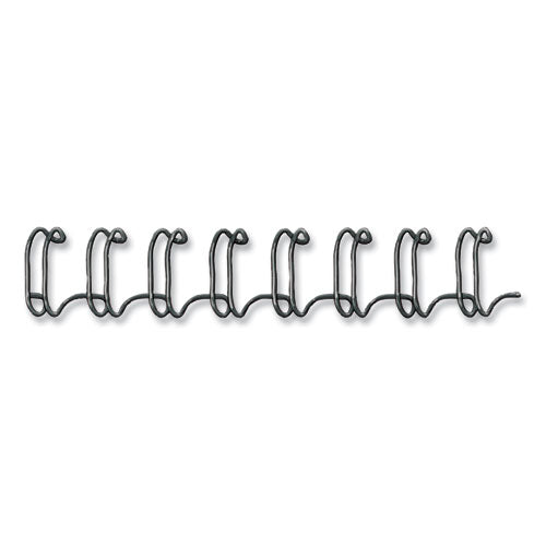 Wire Bindings, 5/16" Diameter, 50 Sheet Capacity, Black, 25/pack