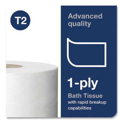 Advanced Jumbo Bath Tissue, Septic Safe, 1-ply, White, 3.48" X 1,200 Ft, 12 Rolls/carton