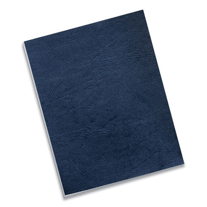 Classic Grain Texture Binding System Covers, 11 X 8.5, Navy, 50/pack