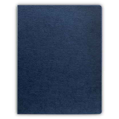 Expressions Linen Texture Presentation Covers For Binding Systems, Navy, 11.25 X 8.75, Unpunched, 200/pack