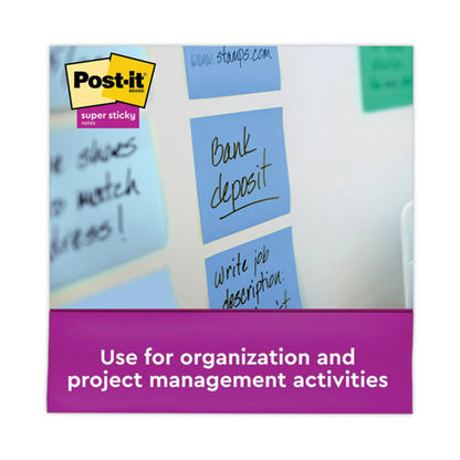 Recycled Pop-up Notes In Oasis Collection Colors, 3 X 3, 90 Sheets/pad, 6 Pads/pack