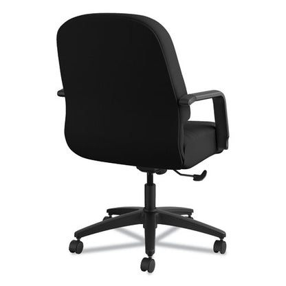 Pillow-soft 2090 Series Managerial Mid-back Swivel/tilt Chair, Supports Up To 300 Lb, 17" To 21" Seat Height, Black