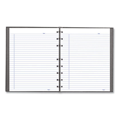 Notepro Notebook, 1-subject, Medium/college Rule, Cool Gray Cover, (75) 9.25 X 7.25 Sheets