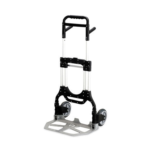 Stow-away Heavy-duty Hand Truck, 500 Lb Capacity, 23 X 24 X 50, Aluminum