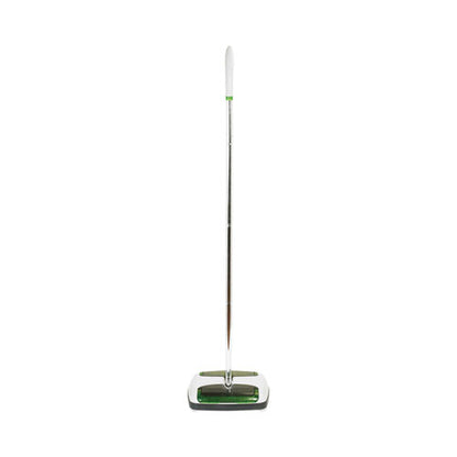 Quick Floor Sweeper, 42" Aluminum Handle, White/gray/green