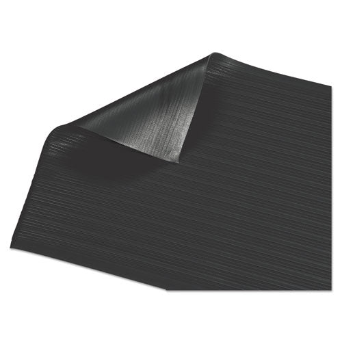 Air Step Antifatigue Mat, Polypropylene, 36 X 60, Black