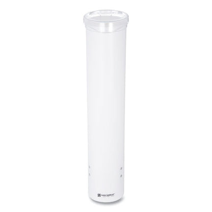 Small Pull-type Water Cup Dispenser, For 5 Oz Cups, White