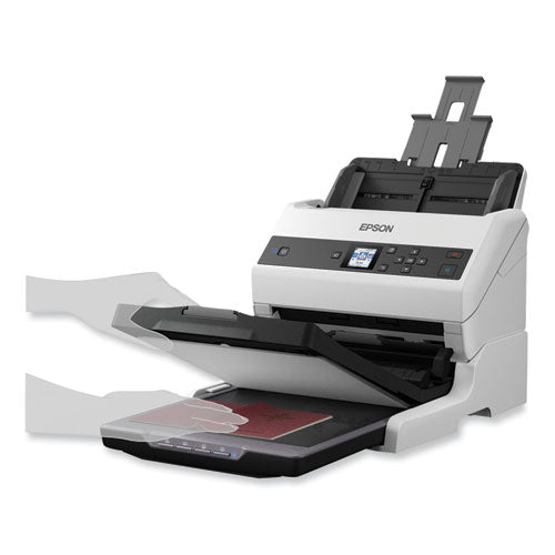 Ds-870 Color Workgroup Document Scanner, 600 Dpi Optical Resolution, 100-sheet Duplex Auto Document Feeder