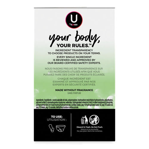 U By Kotex Security Lightdays Liners, Unscented, 129/pack