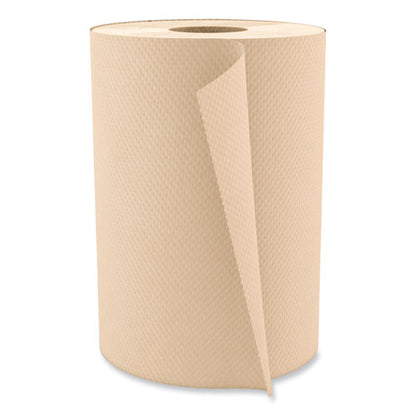 Select Hardwound Roll Towels, 1-ply, 7.88" X 350 Ft, Natural, 12 Rolls/carton