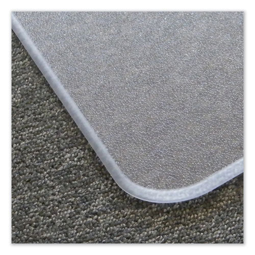 Cleartex Megamat Heavy-duty Polycarbonate Mat For Hard Floor/all Carpet, 46 X 60, Clear