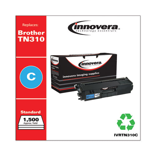 Remanufactured Cyan Toner, Replacement For Tn310c, 1,500 Page-yield