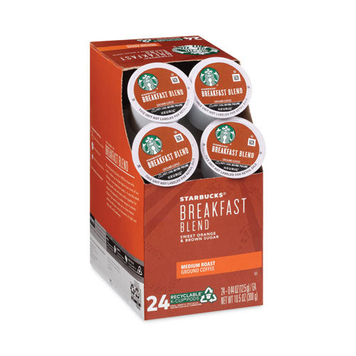 Breakfast Blend K-cups, 24/box