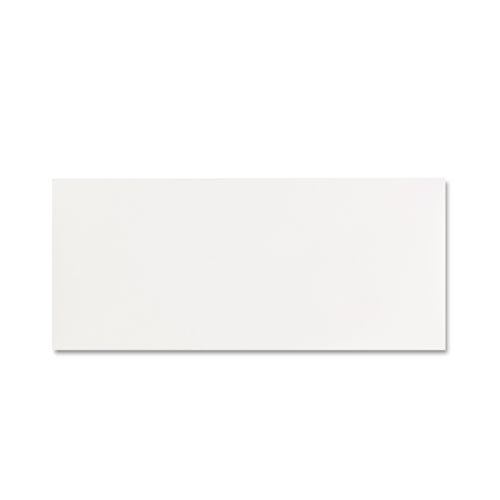 White Envelope, #10, Commercial Flap, Gummed Closure, 4.13 X 9.5, White, 500/box