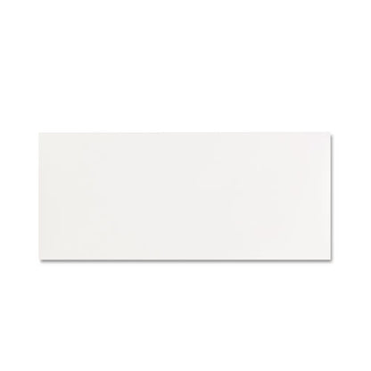 White Envelope, #10, Commercial Flap, Gummed Closure, 4.13 X 9.5, White, 500/box