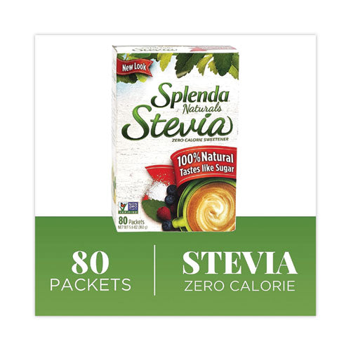 No Calorie Sweetener Packets, 2 G, 80 Per Box