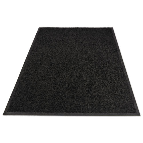 Platinum Series Indoor Wiper Mat, Nylon/polypropylene, 48 X 72, Black