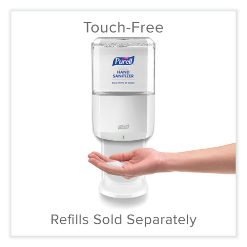 Es8 Touch Free Hand Sanitizer Dispenser, 1,200 Ml, 5.25 X 8.56 X 12.13, White