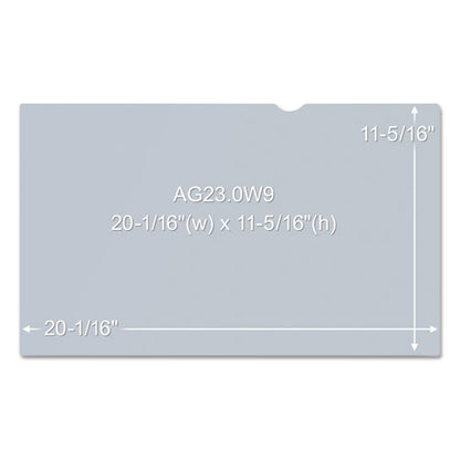 Antiglare Frameless Filter For 23" Widescreen Flat Panel Monitor, 16:9 Aspect Ratio