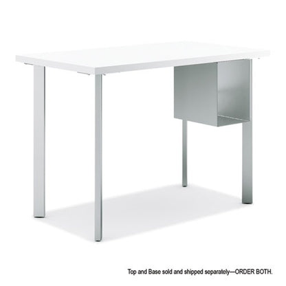 Coze Writing Desk Worksurface, Rectangular, 54" X 24", Designer White