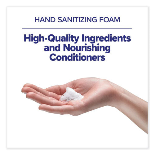 Advanced Hand Sanitizer Foam, For Cs4 And Fmx-12 Dispensers, 1,200 Ml, Unscented, 4/carton