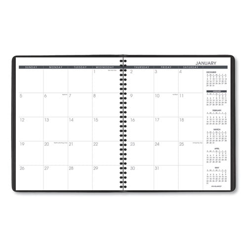 Monthly Planner, 11 X 9, Navy Cover, 15-month (jan To Mar): 2024 To 2025