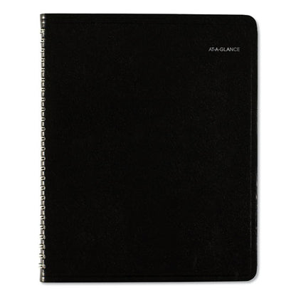 Dayminder Weekly Planner, Vertical-column Format, 8.75 X 7, Black Cover, 12-month (jan To Dec): 2024