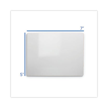 Dry Erase Board, 5 X 7, White Surface, 12/pack