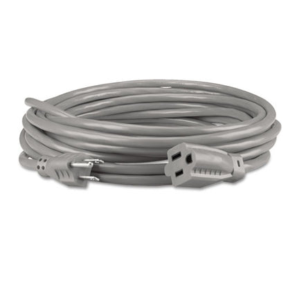 Indoor Heavy-duty Extension Cord, 15 Ft, 13 A, Gray