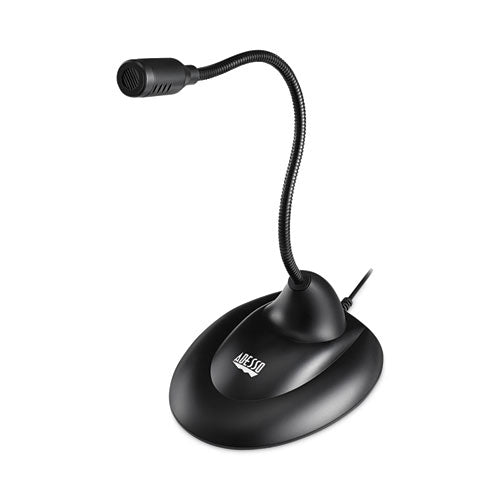 Xtream M1 Desktop Omnidirectional Gooseneck Microphone, Black