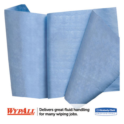 X90 Cloths, Jumbo Roll, 2-ply, 11.1 X 13.4, Denim Blue, 450/roll