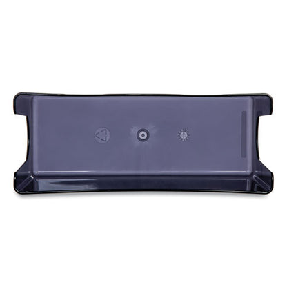 Countertop Folded Towel Dispenser, 11 X 4.38 X 7, Black Pearl