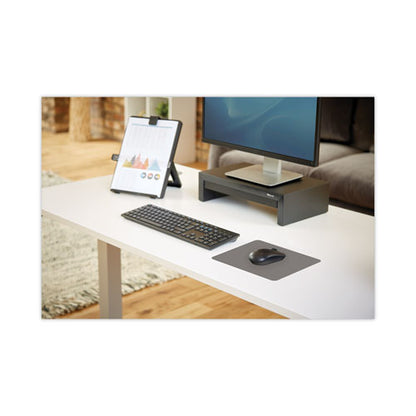 Ultra Thin Mouse Pad With Microban Protection, 9 X 7, Graphite