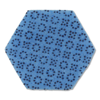 Low Scratch Scour Sponge 3000hex, 4.45 X 3.85, Blue, 16/carton