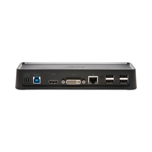 Sd3600 5 Gbps Usb 3.0 Dual 2k Docking Station, Black