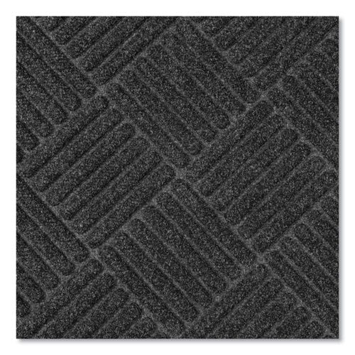 Ecomat Crosshatch Entry Mat, 36 X 60, Charcoal