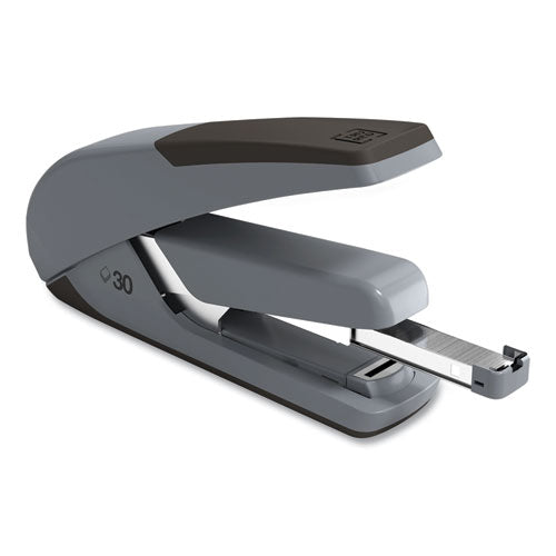 One-touch Dx-4 Desktop Stapler, 30-sheet Capacity, Gray/black