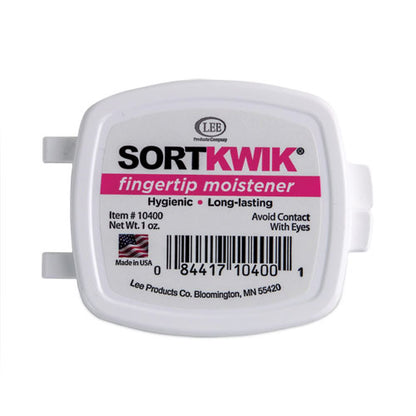 Sortkwik Fingertip Moisteners, 1 Oz, Pink