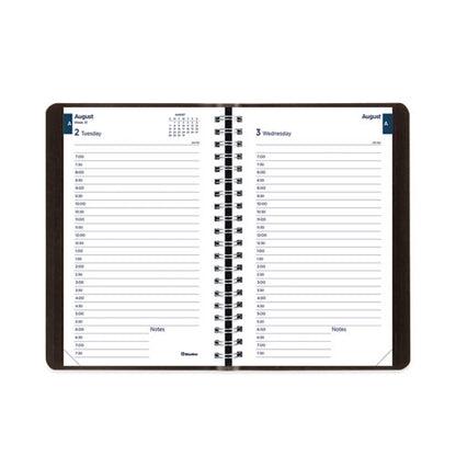 Academic Daily/monthly Planner, 8 X 5, Black Cover, 12-month (aug To July): 2023 To 2024