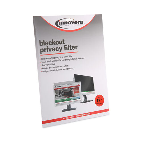 Blackout Privacy Filter For 17" Widescreen Flat Panel Monitor/laptop, 16:10 Aspect Ratio