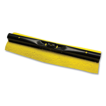 Mop Head Refill For Steel Roller, Sponge, 12" Wide, Yellow